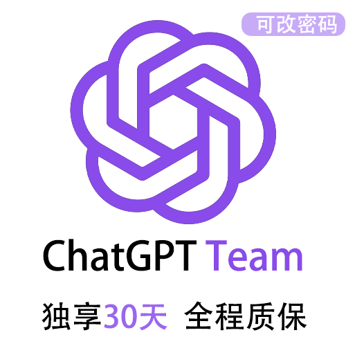 ChatGPT团队版Team独享账号 | 可用GPT5.2 | 全程质保